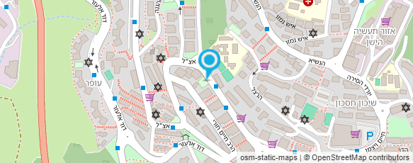 מפת הגעה אל מכון קולמוס הסופר