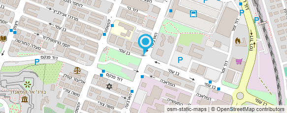 מפת הגעה אל טוכמן מקס - אריה