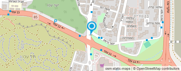 מפת הגעה אל בית מאפה חיים