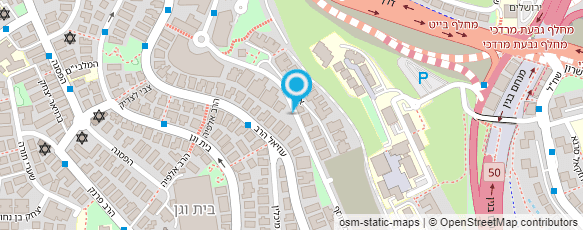 מפת הגעה אל אורון בני