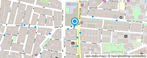 מפת הגעה אל עו"ד שרמן יהונתן