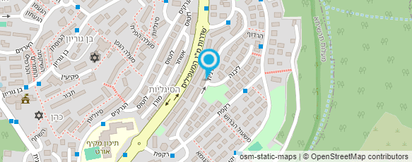 מפת הגעה אל ורקר עומר