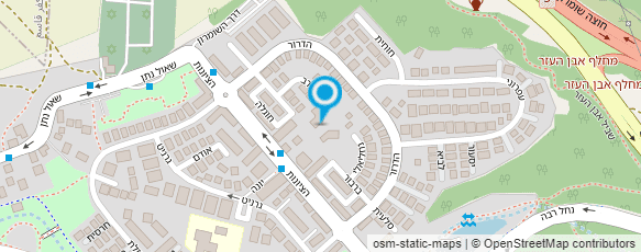 מפת הגעה אל סטודיו בגבעה