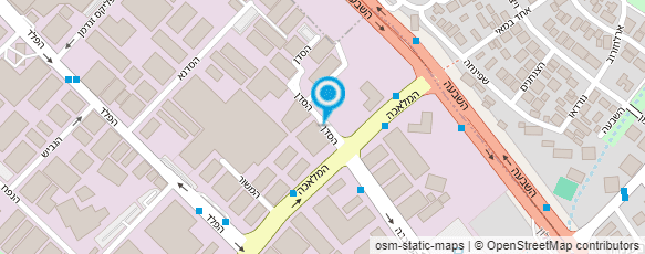 מפת הגעה אל רשת מעבדות אס.טי.אס