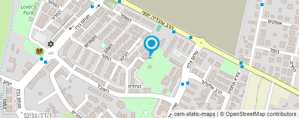 מפת הגעה אל איציק שיטה בעץ