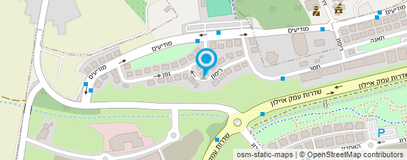 מפת הגעה אל דרך הפילאטיס פילאטיס בשוהם