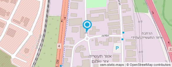 מפת הגעה אל מצמן קריות בע"מ