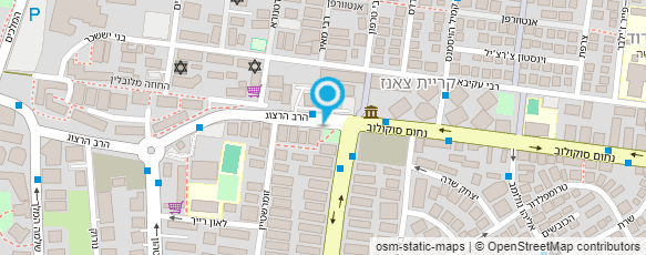 מפת הגעה אל צעירי אגודת חב"ד