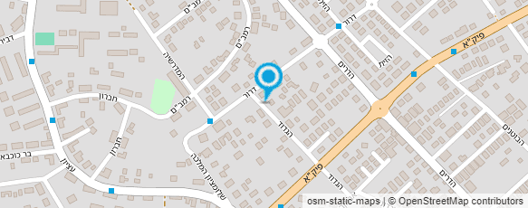 מפת הגעה אל נטע פלג - טיפול באמצעות אומנויות