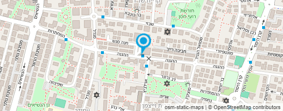 מפת הגעה אל העמותה למען הקשיש - רעננה