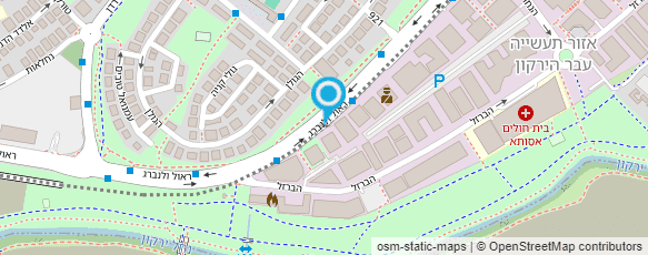 מפת הגעה אל בלנגה יצחק