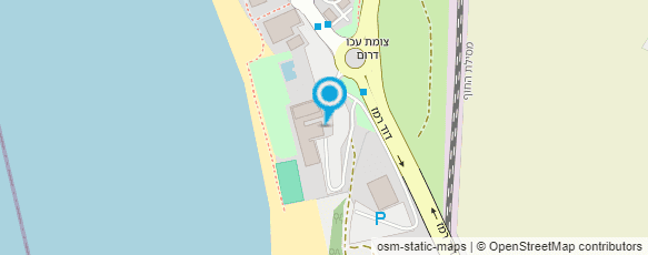 מפת הגעה אל מלון חוף התמרים