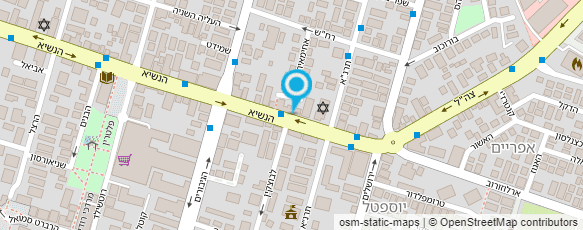 מפת הגעה אל מספרת מוטי