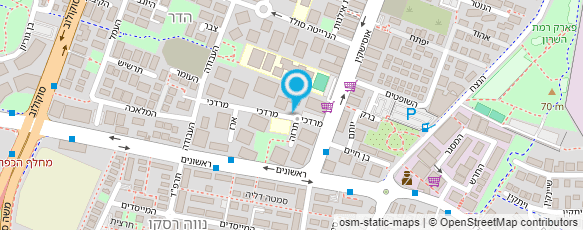 מפת הגעה אל רוזנברג עדי