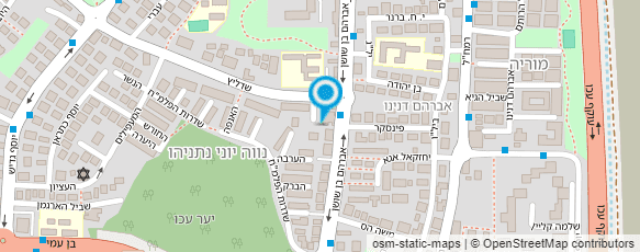 מפת הגעה אל מזוז עמוס - למגזר הדתי