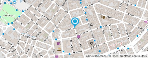 מפת הגעה אל אלין עיצוב אופנה