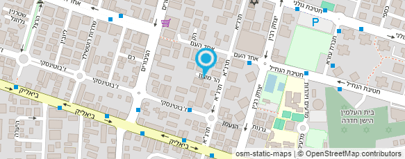 מפת הגעה אל תיאטרון שוקו לילדים