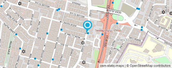 מפת הגעה אל מכון מ.ש.ל