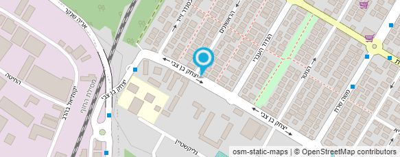 מפת הגעה אל בית מרחץ - קרית חיים