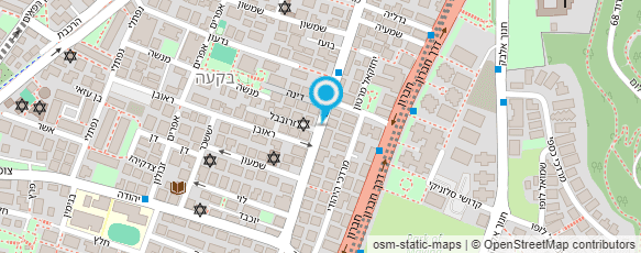 מפת הגעה אל יוחנן בארי-שירי פרידמן