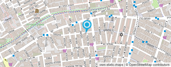 מפת הגעה אל הדר סחר מילנו יבוא ושיווק בע"מ