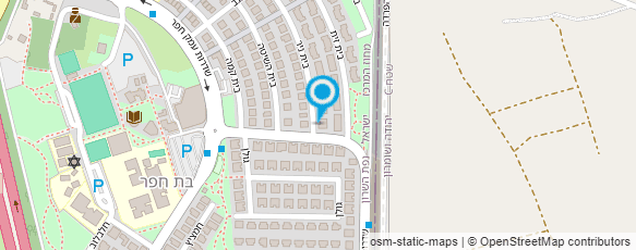 מפת הגעה אל מחסן הפקעות של עופר