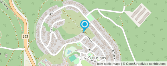 מפת הגעה אל נקודת חן