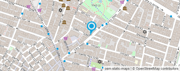 מפת הגעה אל פיצה שירוקו