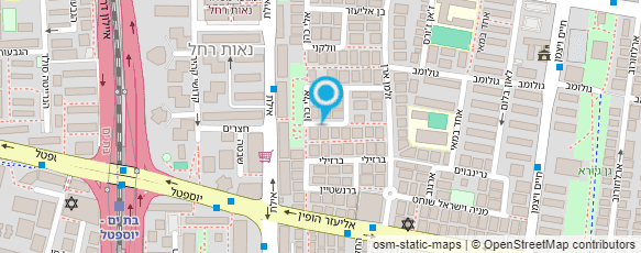 מפת הגעה אל אביזוהר אלי - סוכנות לביטוח