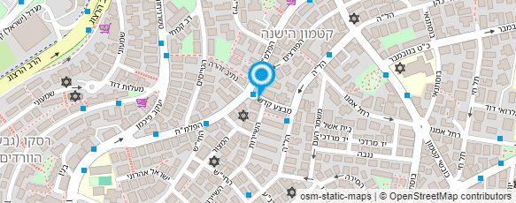 מפת הגעה אל יוני ברוך עיצוב שיער