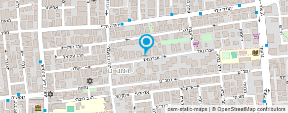 מפת הגעה אל ריבי גביר - אדריכלות ועיצוב