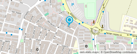 מפת הגעה אל שלמה ביטון - הוראה מתקנת