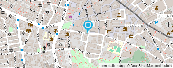 מפת הגעה אל בנק אוצר החייל בע"מ