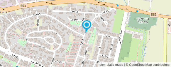 מפת הגעה אל אגם - המרכיב בשרון