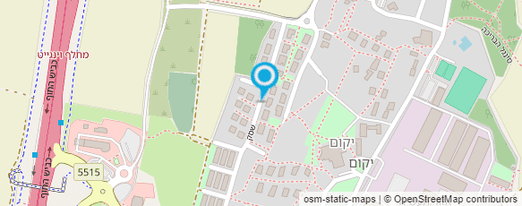 מפת הגעה אל סטודיו הד עיצוב מבנים