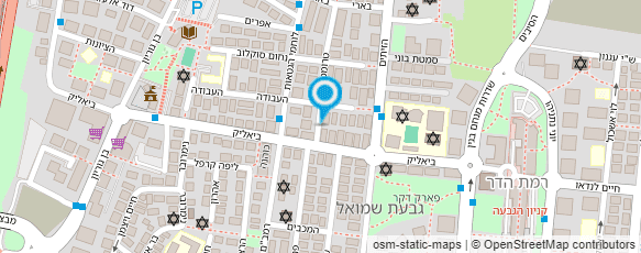 מפת הגעה אל ד"ר רז מירב