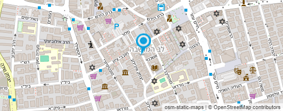 מפת הגעה אל ליאון עיצוב שיער מפת הגעה אל ליאון עיצוב שיער
