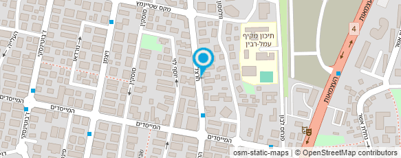 מפת הגעה אל ד"ר פאל לדיסלוס