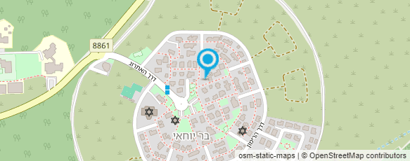 מפת הגעה אל נופי מירון