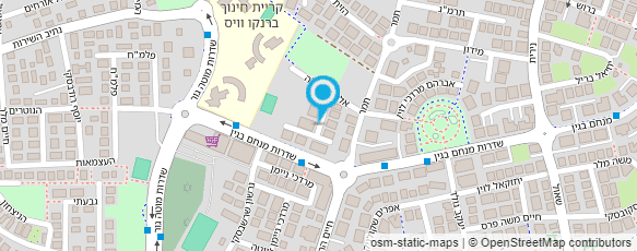 מפת הגעה אל אביב בניין