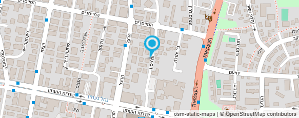 מפת הגעה אל ד"ר רוזן דוד