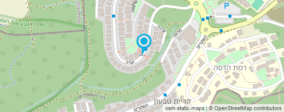 מפת הגעה אל פינסקי דפנה