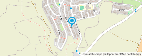 מפת הגעה אל קן דרור דורון מפת הגעה אל קן דרור דורון