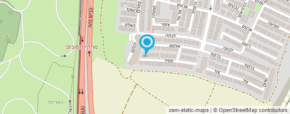 מפת הגעה אל עוגות של אגדות - לאירועים