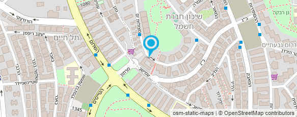 מפת הגעה אל לינדוש - עוגות מעוצבות