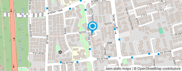 מפת הגעה אל פיצל'ה קריית גת