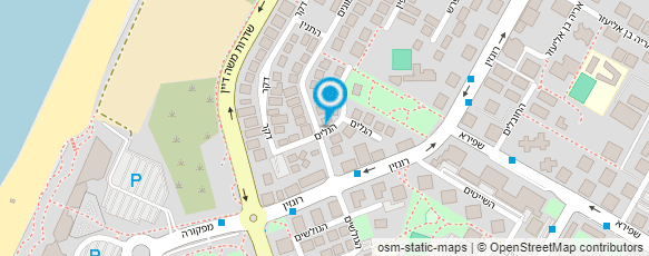 מפת הגעה אל עו"ד גבאי יהונתן