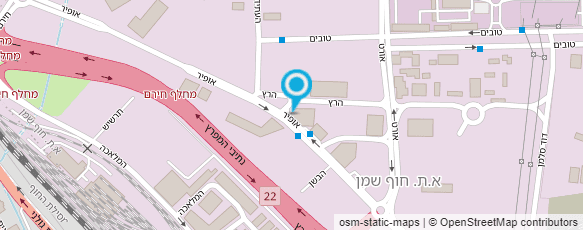 מפת הגעה אל א.אב שרותי בטיחות בע"מ