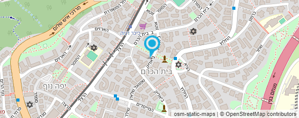 מפת הגעה אל דבי אדריכלות ועיצוב