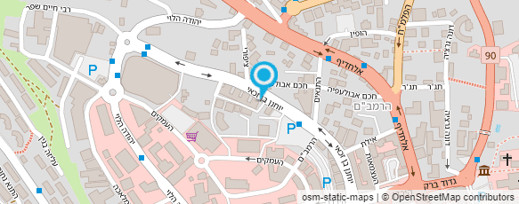 מפת הגעה אל "צור" ש. בן שלומי